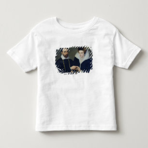 T-shirt Pour Les Tous Petits Portrait d'un couple