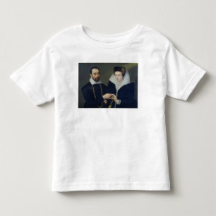 T-shirt Pour Les Tous Petits Portrait d'un couple