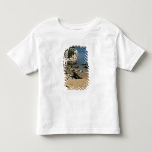 T-shirt Pour Les Tous Petits Portugal, Cascais. Praia da Rainha, une plage à
