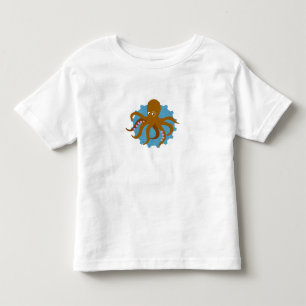 T-shirt Pour Les Tous Petits Poulpe