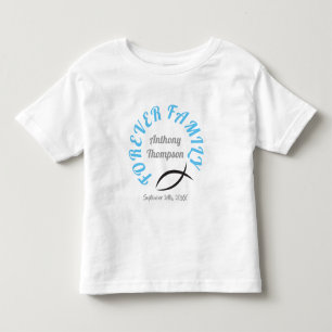 T-shirt Pour Les Tous Petits Pour toujours chemise chrétienne de jour