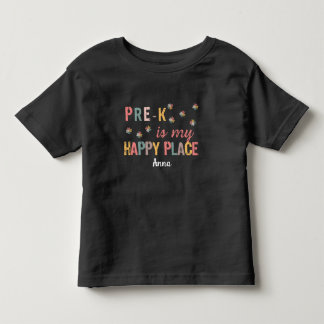 T-shirt Pour Les Tous Petits Pré-K est mon heureux chez les enfants