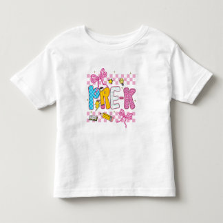 T-shirt Pour Les Tous Petits Pré-maternelle Rétro