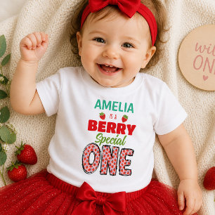 T-shirt Pour Les Tous Petits Premier anniversaire spécial de Berry