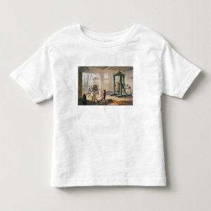 T-shirt Pour Les Tous Petits Préparant le câble, 'du Telegraph atlantique
