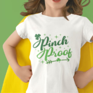 T-shirt Pour Les Tous Petits Preuve de pinch St. Patrick's Day Mignonne T-shi
