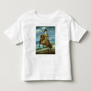 T-shirt Pour Les Tous Petits Prince Balthasar Carlos à cheval, vers 1635-36