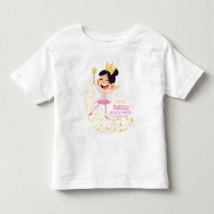 T-shirt Pour Les Tous Petits Princesse des Étoiles, Des Vœux Magiques