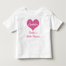 Princesse Little Heart personnalisée Baby Name