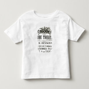 T-shirt Pour Les Tous Petits Publicité par affichage 'Dream d'une nuit d'été