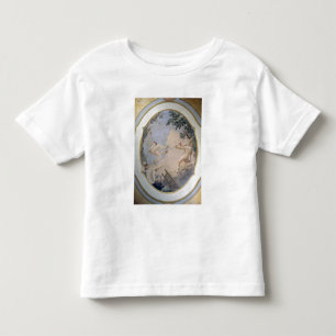 T-shirt Pour Les Tous Petits Pulcinella sur une oscillation, 1797 (fresque)
