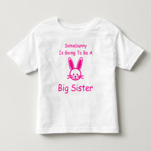 T-shirt Pour Les Tous Petits Quelque Chose Va Être Une Grande Soeur
