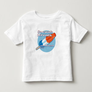 T-shirt Pour Les Tous Petits Quelques enfants veulent juste observer le monde