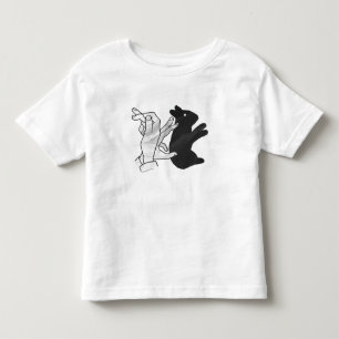 T-shirt Pour Les Tous Petits Rabbit Silhouette main