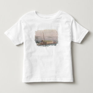 T-shirt Pour Les Tous Petits Radeau sur la rivière de Guayaquil