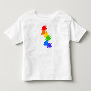 T-shirt Pour Les Tous Petits Rainbowbeans