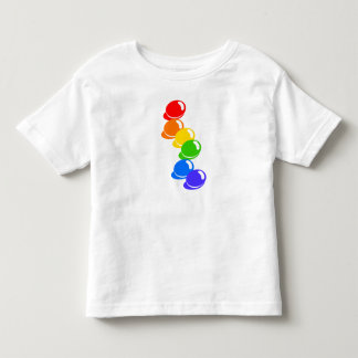 T-shirt Pour Les Tous Petits Rainbowbeans