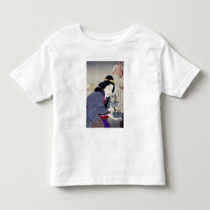 T-shirt Pour Les Tous Petits Regard comme si elle veut changer : L'aspect