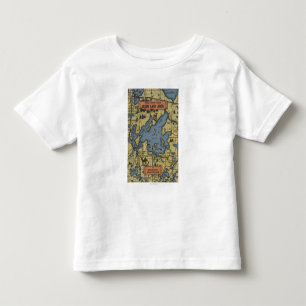 T-shirt Pour Les Tous Petits Région de lac leech, Minnesota - grandes scènes