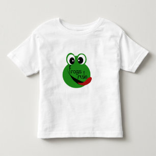 T-shirt Pour Les Tous Petits Règle de grenouilles