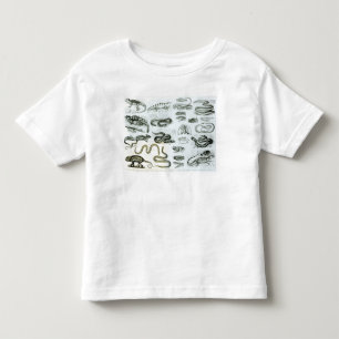 T-shirt Pour Les Tous Petits Reptiles, serpents et lézards