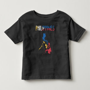 T-shirt Pour Les Tous Petits République des Philippines Pays Asie du Sud-Est