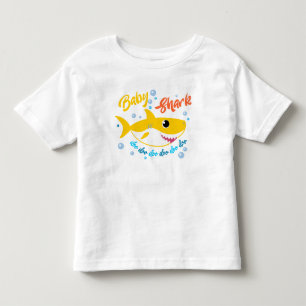 T-shirt Pour Les Tous Petits Requin Doo Doo Doo de bébé