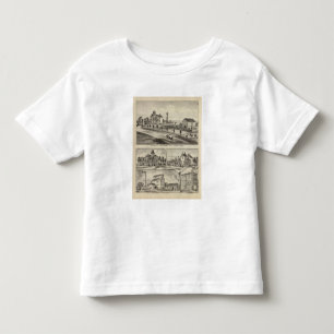 T-shirt Pour Les Tous Petits Résidences du comté de Dickinson, le Kansas