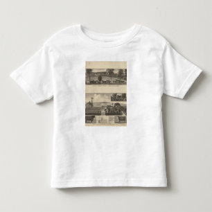 T-shirt Pour Les Tous Petits Résidences et fermes, Edgerton, le Kansas