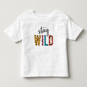 T-shirt Pour Les Tous Petits Restez à l'abri
