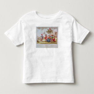 T-shirt Pour Les Tous Petits Révolutionnaires français dansant le carmagnole