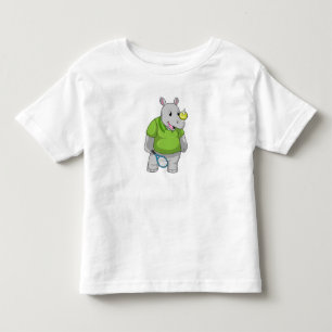 T-shirt Pour Les Tous Petits Rhino at tennis