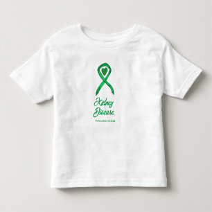 T-shirt Pour Les Tous Petits Ribbon de sensibilisation aux maladies du rein Coe