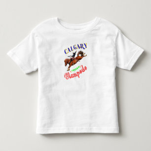 T-shirt Pour Les Tous Petits Rodéo Yeehaw de Calgary