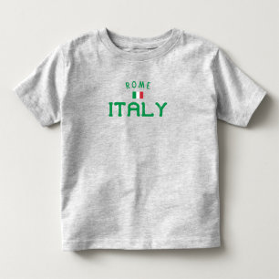 T-shirt Pour Les Tous Petits Rome Italie en détresse