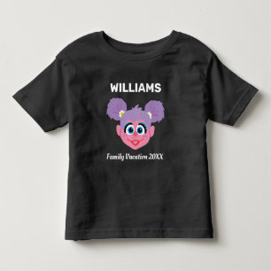 T-shirt Pour Les Tous Petits Rue Sésame   Abby Cadabby Famille Vacances