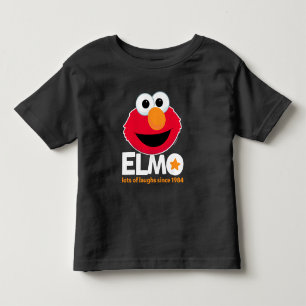 T-shirt Pour Les Tous Petits Rue Sésame Elmo Beaucoup de rires depuis 1984