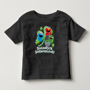 T-shirt Pour Les Tous Petits Rue Sésame Shenanigans shamrocks !