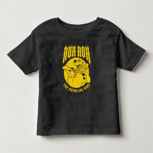 T-shirt Pour Les Tous Petits Ruh Roh Scooby-Doo L'Icône Des Enfants En Médaille