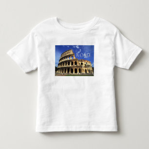 T-shirt Pour Les Tous Petits Ruines célèbres du Colisée   Rome Italie