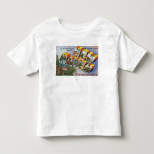 T-shirt Pour Les Tous Petits Salutations de New Haven, CT