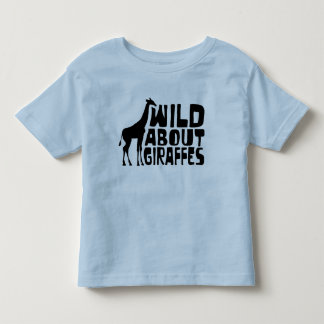 T-shirt Pour Les Tous Petits Sauvage au sujet des girafes