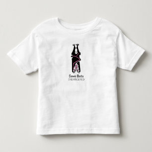 T-shirt Pour Les Tous Petits Save BATS - Animal en voie de disparition - faune