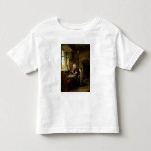 T-shirt Pour Les Tous Petits Scellant une lettre, 1890 (huile sur le panneau)