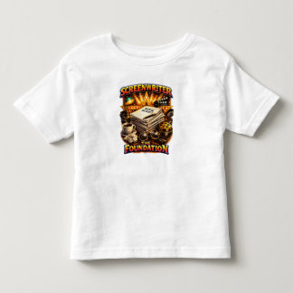 T-shirt Pour Les Tous Petits Scénariste - Le Fondement Jersey fin