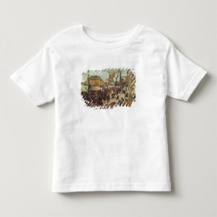 T-shirt Pour Les Tous Petits Scène d'hiver, XVIème siècle