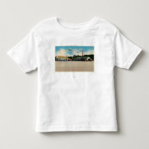 T-shirt Pour Les Tous Petits Scène municipale de terrain d'atterrissage