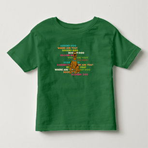 T-shirt Pour Les Tous Petits Scooby-Doo fonctionnant "où sont vous ? "
