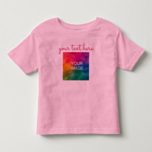 T-shirt Pour Les Tous Petits Script manuel personnalisé Texte télécharger photo