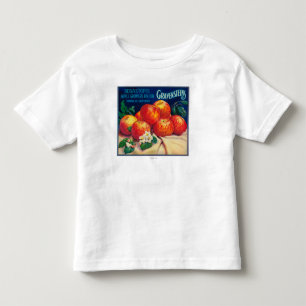 T-shirt Pour Les Tous Petits Sébastopol Gravensteins Apple LabelSonoma, CA